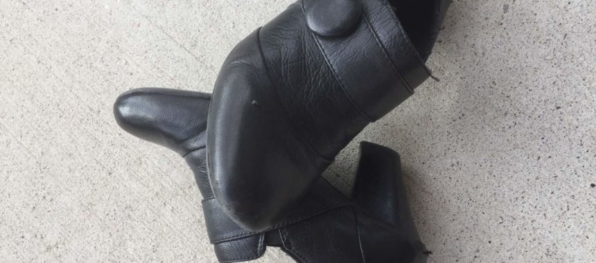 Susan's travel shoes